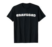 Classic Granddad Varsity College Style Graphic Father's Day Maglietta