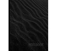 Classic Graph Notebook: Black Sand Cover: 8.5” x 11”, 120 Pages, Square Grid Paper with Clean Blank Borders, Professional Notebook for Work, Study, or Design