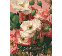 Classic Guestbook | Elegant Floral Sign-in Book for Special Moments: Perfect for Weddings, Birthdays & Anniversaries | Capture Memories with Lined Pages