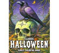 CLASSIC HALLOWEEN ADULT COLORING BOOK