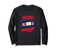 Classic Horror Story VHS Tape Maglia a Manica