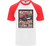 Classic Hotrod Vintage Iron Hot Rod Dragster Maglietta S/S Da Uomo