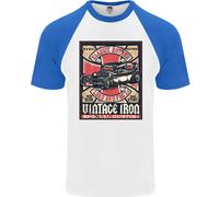 Classic Hotrod Vintage Iron Hot Rod Dragster Maglietta S/S Da Uomo