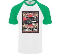 Classic Hotrod Vintage Iron Hot Rod Dragster Maglietta S/S Da Uomo