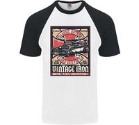 Classic Hotrod Vintage Iron Hot Rod Dragster Maglietta S/S Da Uomo