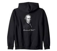 Classic Immanuel Kant Illuminismo Filosofia Ritratto Felpa con Cappuccio