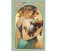 Classic Journal: Alphonse Mucha Art Nouveau 6 x 9 Journal, Diary, Notebook, 150 Pages [Lingua Inglese]