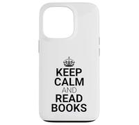 Classic Keep Calm And Read Books - Book Lover Reader Custodia per iPhone 13 Pro