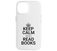 Classic Keep Calm And Read Books - Book Lover Reader Custodia per iPhone 14