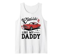 Classic Like My Daddy Retro Car Meme Design Canotta