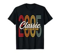 Classic Limited Edition 2005 Vintage 21st Birthday 21 Men Maglietta