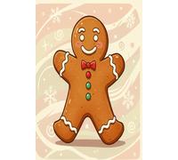 Classic Lined Christmas Notebook Journal - 120 Pages, 6x9” | Durable Soft Cover, Aesthetic Writing Journal for Work, School, Travel, or Daily Reflections