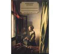 Classic Lined Composition Notebook - 7” x 10” Cover Art: Girl Reading A Letter By An Open Window 110 Lined Page: Art Journal with Classic Painting ... Journal For Girls, Teens, Women and Men