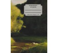 Classic Lined Composition Notebook - 7” x 10” Cover Art: Willows by a Stream 110 Lined Pages: Art Journal with Classic Painting Cover: Gift for ... Journal For Girls, Teens, Women, Men