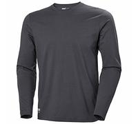 Maglietta da lavoro Helly Hansen Classic Longsleeve 79169-Grigio Scuro-XL