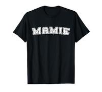Classic Mamie Varsity College Style Graphic Mother's Day Maglietta