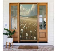 Classic Modern Field Print No.10 Coperture decorative per porte, striscione decorativo per interni/esterni, primavera, estate, autunno, inverno, Halloween, Natale, decorazioni per la casa