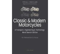 Classic & Modern Motorcycles: A Hobby & Lifestyle Word Search Edition • For Relaxation & Focus