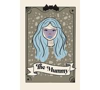 Classic Monster Notebook - Volume #6: The Mummy: Classic monster tarot card themed multipurpose notebook, 6x9 inches, 200 pages