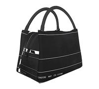 Classic Movie Clapboard - Borsa per il pranzo nera per donne e uomini, isolata, riutilizzabile, a prova di perdite, con tasche laterali, contenitori per alimenti più freddi, grande borsa per pasti per