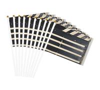 Classic Movie Clapboard Nero Stampa Leggero Palmare Bandiera Bifacciale Bandiere Partito Parata Home Decor Celebrazioni