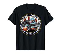 Classic Muscle Cars e Hotrods Forever Design Maglietta