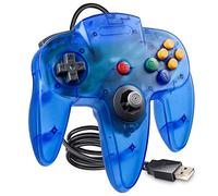 Classic N64 Controller per PC, N64 Wired USB Controller Game Pad Joypad Controller per Windows & MAC & Raspberry Pi