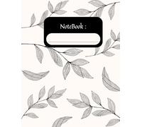 Classic Notebook: - NoteBook | 100 Pages | Single Line | 8.5in x 11in | Pack of 2 Notebook | Ruled Long Size Notebook for Students