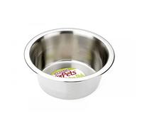 Classic Pet Products Classic Super Value - Piatto in acciaio inox, 950 ml