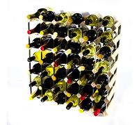 Classic pineta 42 bottiglia e zincato metallo vino rack autoassemblaggio