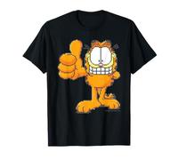 Classic Pixel Cat Thumbs Up Lasagne Cheeky Graphics Art Love Maglietta