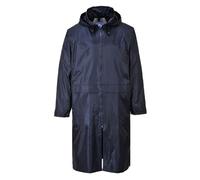 Classic Rain Coat Color: Navy Talla: Large