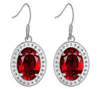 Classic Rainbow Mystic Topaz Drop Earring 925 Orecchini per Regalo per il fidanzamento del matrimonio da donna