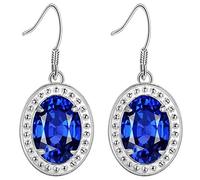 Classic Rainbow Mystic Topaz Drop Earring 925 Orecchini per Regalo per il fidanzamento del matrimonio da donna