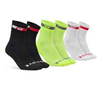 Classic Regular Calze da Ciclismo Estive Sportivi Corti Confezione da 3 da Uomo