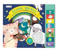 Classic Rhymes - Libro sonoro per filastrocche, con 7 pulsanti e tessuto touch-and-feel, attività interattiva di lettura e ascolto per bambini dai 3 anni in su