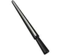 Classic Ring Sizer Mandrino Stick Finger Gauge Ring Misure di misurazione Strumento di misurazione per Gioielli Stick Nero Lovely And Attractive