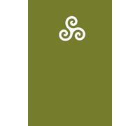 Classic RPG Journal - Hardback Druid Green - 140 Lined, Grid, and Blank pages for all notetaking needs