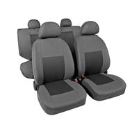 Classic Set Fodere Coordinate In Jacquard Grigio Coprisedili Set Completo