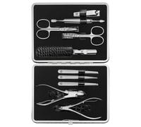 Classic Set manicure 10 pezzi in nero