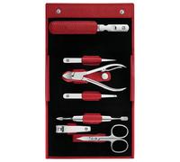 Classic Set manicure 7 pezzi in rosso