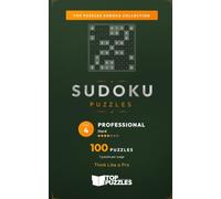 Classic Sudoku Puzzle Book for Adults: 100 Puzzles in a Compact Pocket Travel Size Sudoku Book