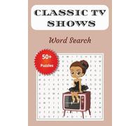 Classic TV Word Search Book: Word Searches with Easy to Read Print About TV Classic Shows (6x9 inches, 110 pages|50+ Puzzles... Gifts for Vacations, and Free Time