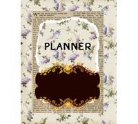Classic Vintage Daily Planner: "Organize Your Days with Timeless Elegance"
