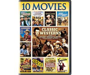Classic Westerns, 10-Movie Collection: When Daltons Rode / The Virginian / (DVD)