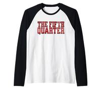 Classic Wisconsin 5th Quarter Varsity Vintage Wisconsin Maglia con Maniche Raglan