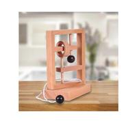 Classic Wooden Rope Puzzle Set Ring Puzzles String Solution Central Brain Teaser for Adults/kids Game