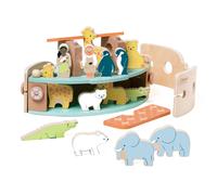 Classic World Holzschiff Arche Noah Taufgeschenk Montessori Spielzeug 2 Jahr