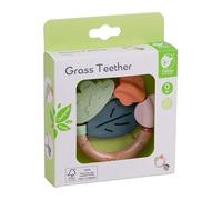 Classic World Massaggiagengive in legno erba bambino giocattolo silicone