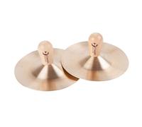 Classic World Piatti per strumenti musicali, in metallo, 9 cm, per bambini